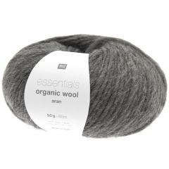 Rico Design Essentials Organic Wool aran - anthrazit (Ausverkauf)