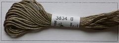 Soie dAlger Seidenstickgarn - Farbe 3834 gelb