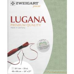 Zweigart Lugana Precut 25ct - 48x68 cm Farbe 618 hellresed