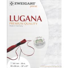 Zweigart Lugana 25ct - Farbe 7139 vintage marmor (Precut 48x68 cm)