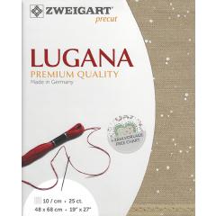 Zweigart Lugana 25ct - Farbe 7449 splash (Precut 48x68 cm)