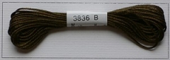 Soie dAlger Seidenstickgarn - Farbe 3836 gelb