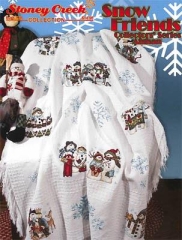Stickvorlage Stoney Creek Collection - Snow Friends Collectors Series Afghan