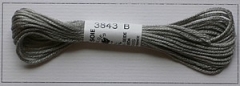 Soie dAlger Seidenstickgarn - Farbe 3843 grau