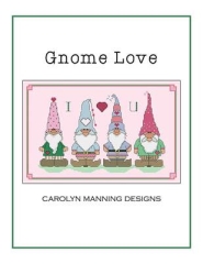 Stickvorlage CM Designs Gnome Love