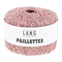 Lang Yarns Paillettes - Pailettengarn - rosa (0009)