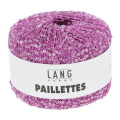 Lang Yarns Paillettes - Pailettengarn - pink pink (0085)