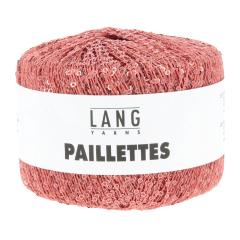 Lang Yarns Paillettes - Pailettengarn - koralle (0128)