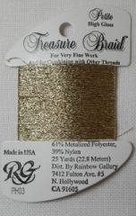 Rainbow Gallery Petit Treasure Braid - High Gloss Gloss Yellow Gold