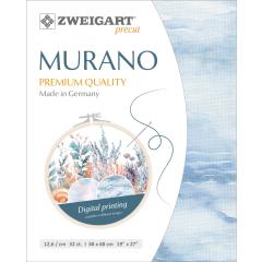 Zweigart Murano 32ct - 90002 Deep Water (Precut)