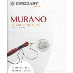Zweigart Murano Precut 32ct - 48x68 cm Farbe 101 naturweiß