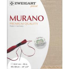 Zweigart Murano 32ct - Farbe 306 beige (Precut 48x68 cm)
