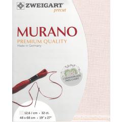 Zweigart Murano Precut 32ct - 48x68 cm Farbe 4115 blush