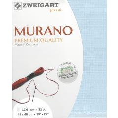 Zweigart Murano 32ct - Farbe 503 hellblau (Precut 48x68 cm)