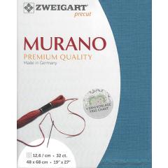 Zweigart Murano 32ct - Farbe 5152 azurblau (Precut 48x68 cm)
