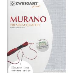 Zweigart Murano Precut 32ct - 48x68 cm Farbe 705 silbergrau