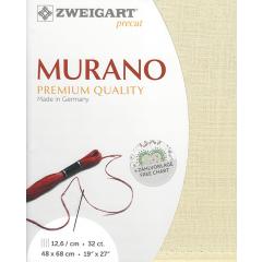 Zweigart Murano Precut 32ct - 48x68 cm Farbe 770 platin