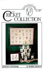 Stickvorlage Cross Eyed Cricket Advent Calendar