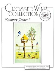 Stickvorlage Crossed Wing Collection - Summer Feeder