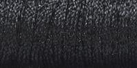 Kreinik Very Fine Braid #4 005HL - Black High Lustre