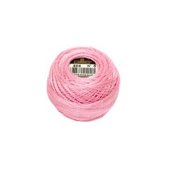 DMC Perlgarn Stärke 5 - 45 m – 604 moosbeere hell (Ausverkauf)
