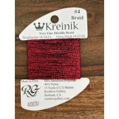 Kreinik #4 003V - Vintage Red
