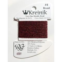 Kreinik Very Fine Braid #4 061 – Ruby