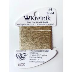 Kreinik #4 102C - Vatican Gold Cord