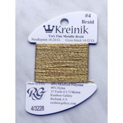 #4 3228 Gemstone Topaz - Kreinik 4 Very Fine Braid