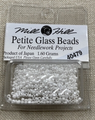 Mill Hill Seed-Petite Beads 40479 White Ø 1,5 mm