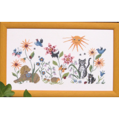 Oehlenschläger - Katze in der Blumenwiese