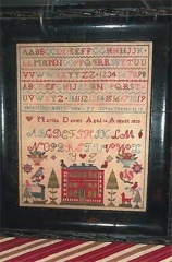 Stickvorlage Chessie & Me - Martha Davies 1830 Sampler