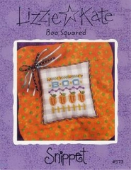 Stickvorlage Lizzie Kate - Boo Squared (Snippet)