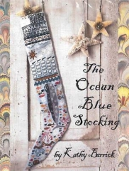 Stickvorlage Kathy Barrick - Ocean Blue Stocking