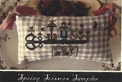 Stickvorlage Nikyscreations - Spring Scissors Sampler (Ausverkauf)