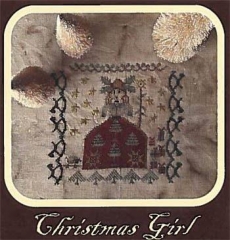 Stickvorlage Nikyscreations - Christmas Girl