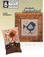 Stickvorlage Heart In Hand Needleart - Checkerbird (w/emb)