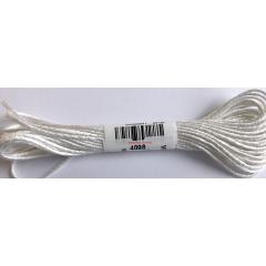 Soie d'Alger Seidenstickgarn - 4098 blanc - Ausverkauf 1x vorrätig