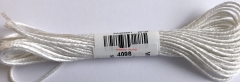 Soie d'Alger Seidenstickgarn - Farbe 4098 blanc