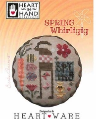 Stickvorlage Heart In Hand Needleart - Spring Whirligig