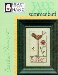 Stickvorlage Heart In Hand Needleart - Wee One: Summer Bird