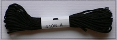 Soie d'Alger Seidenstickgarn - Farbe 4106 schwarz