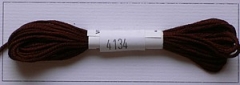 Soie dAlger Seidenstickgarn - Farbe 4134 braun
