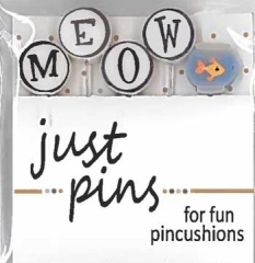 Just Another Button Company - Pins Block Party Meow