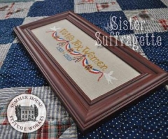 Stickvorlage Summer House Stitche Workes - Sister Suffragette