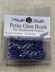Mill Hill Seed-Petite Beads - 42041 Dark Denim Ø 1,5 mm