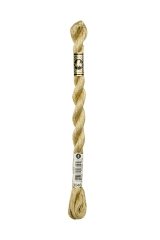 DMC Perlgarn Stärke 5 - 25m - 3046 gelbbeige mittel