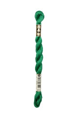 DMC Perlgarn Stärke 5 - 25m - 910 smaragdgrün dunkel