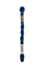 DMC Perlgarn Stärke 5 - 25m - 311 blau mittel