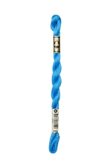 DMC Perlgarn Stärke 5 - 25m - 996 elektrisch blau mittel
